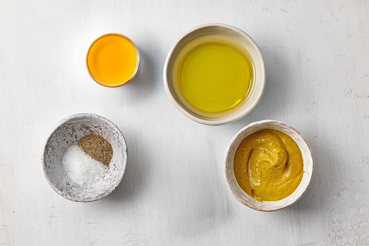 Vinagreta de mostaza (ingredientes)