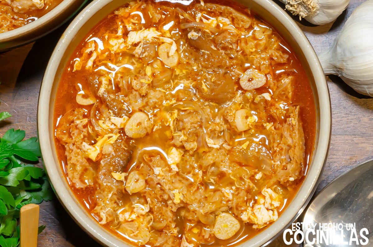 Sopa de ajo