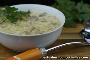 Cómo hacer salsa blanca con champiñones