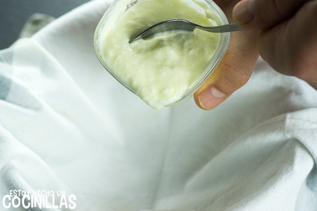 Queso crema casero (añadir yogur)
