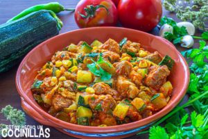 Puerco con calabacitas