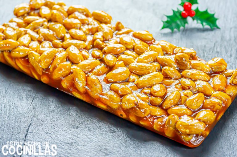 Receta de turrón de guirlache. El turrón casero más fácil de hacer.