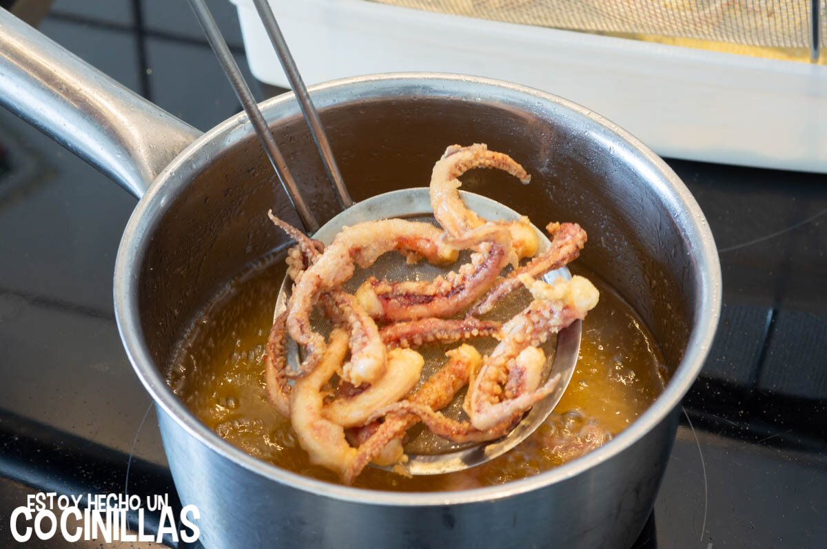 Fritura de los rejos