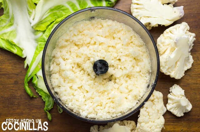 Cómo se hace colirroz, coliarroz o arroz de coliflor