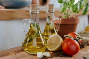 Aderezos con aceite de oliva