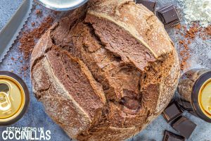 Pan de cerveza negra y chocolate