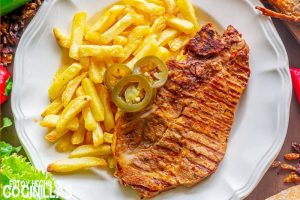 Chuletas de cerdo marinadas