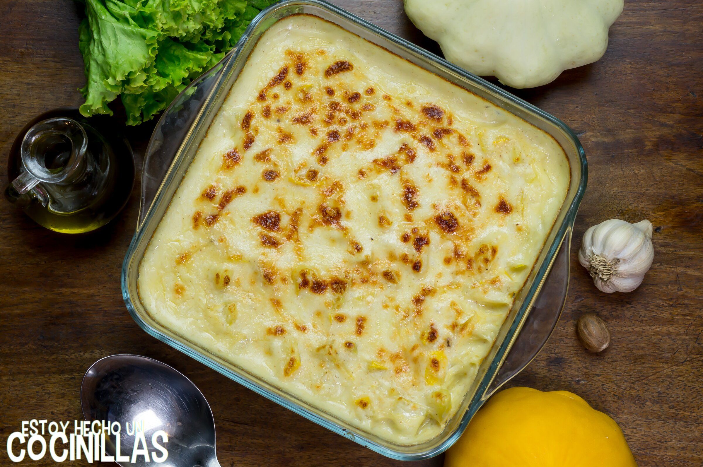 Cómo hacer calabaza bonetera con bechamel