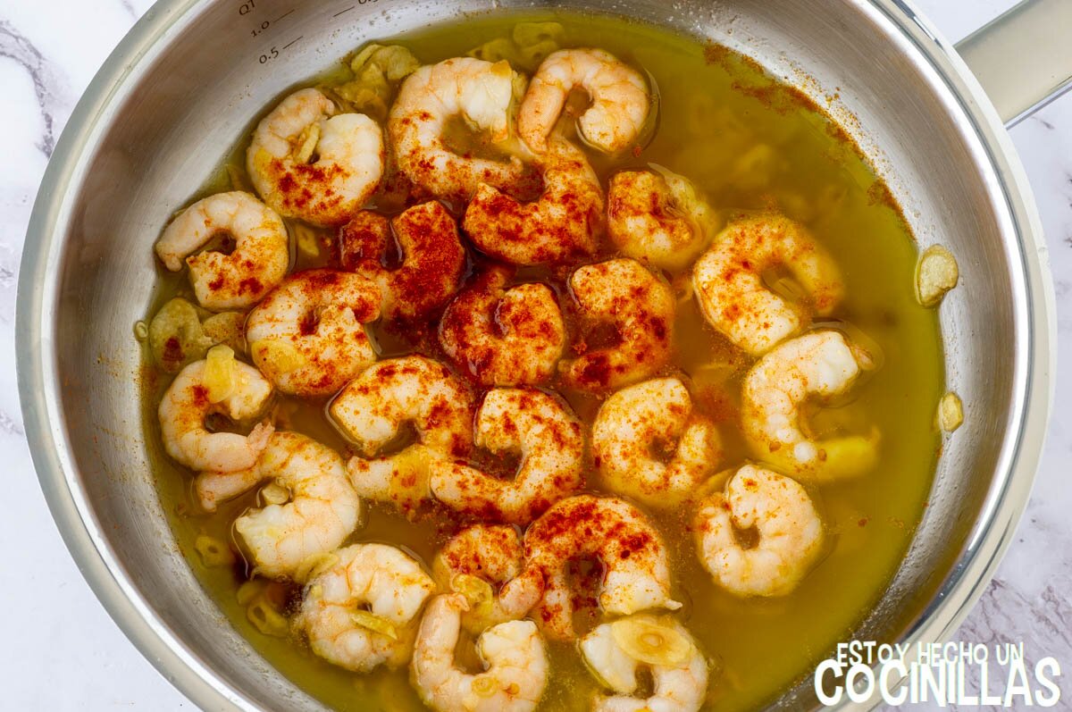 Espolvorear pimentón