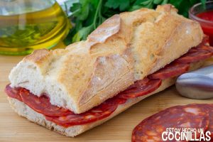 Bocadillo de chorizo