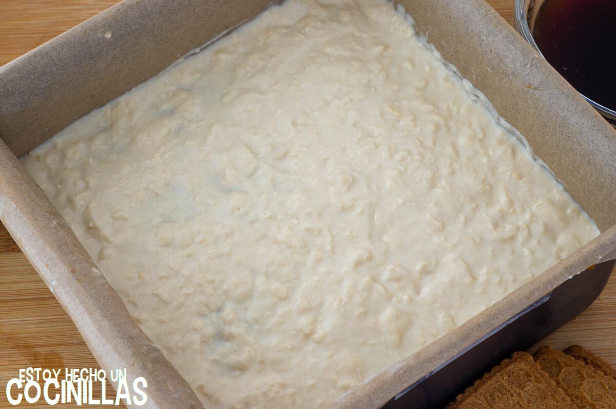 Terminar el tiramisú sin azúcar