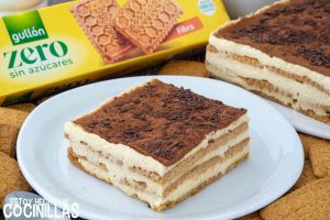 Tiramisú sin azúcar