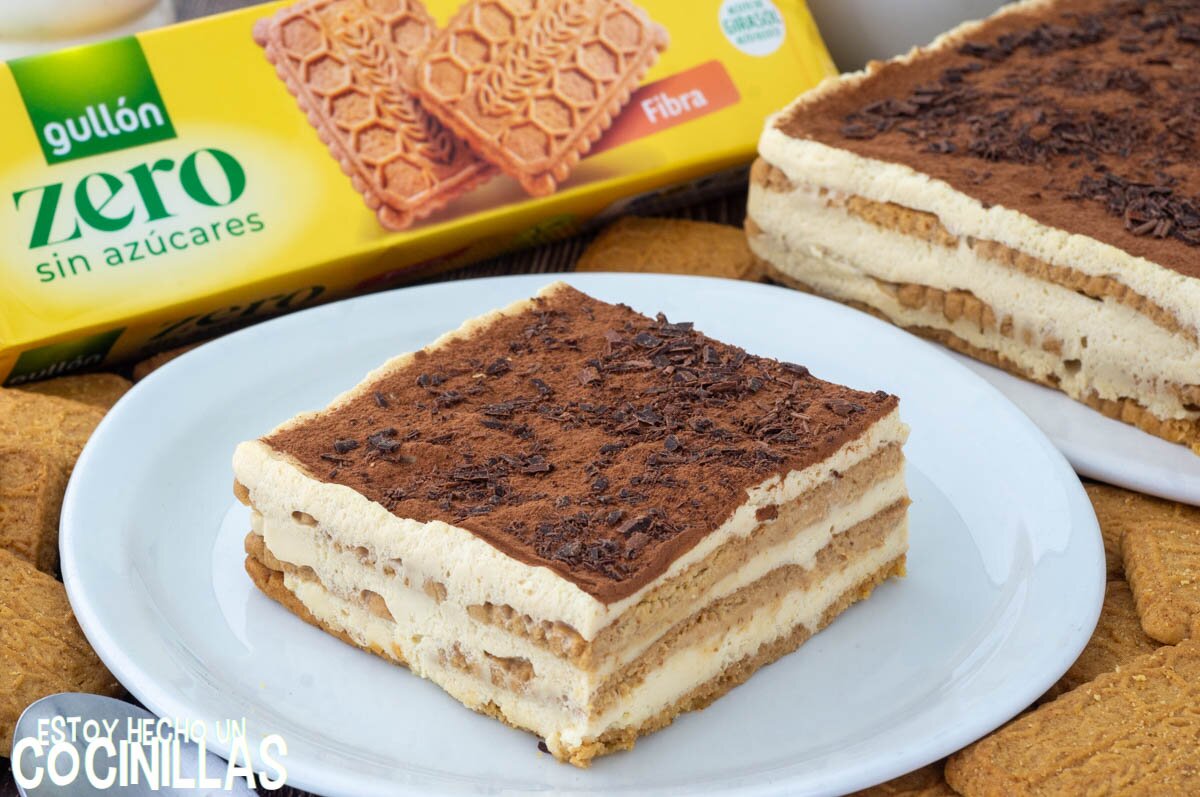 Tiramisú sin azúcar
