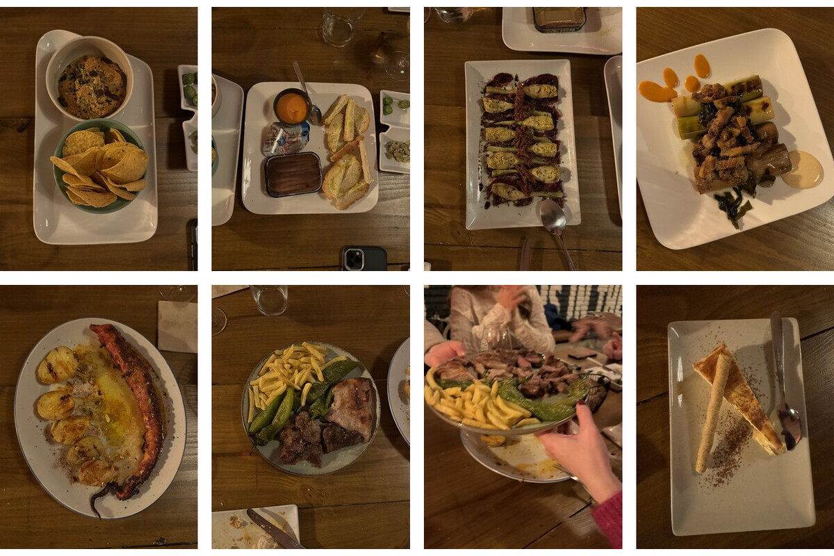 Cena en La Barbería