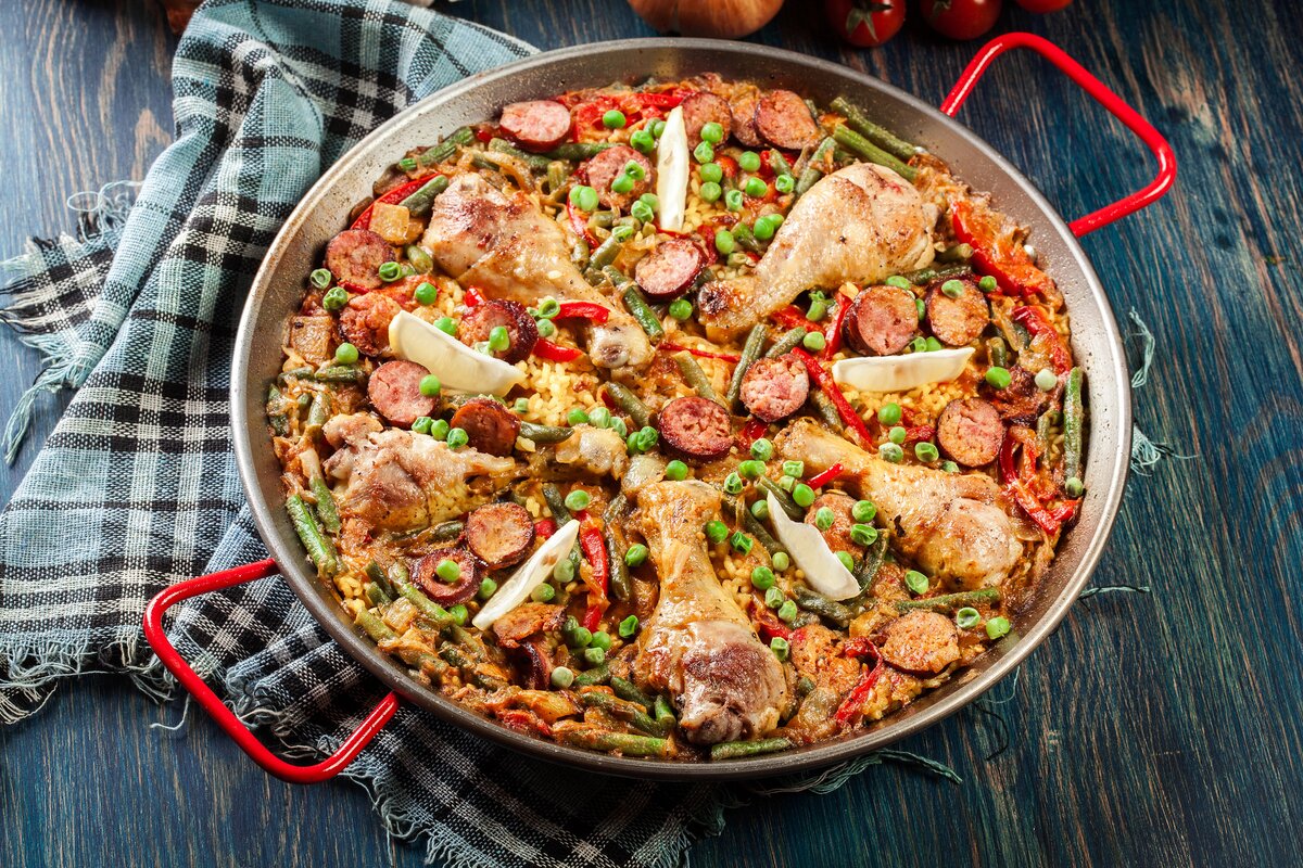 Receta paella Jamie Oliver