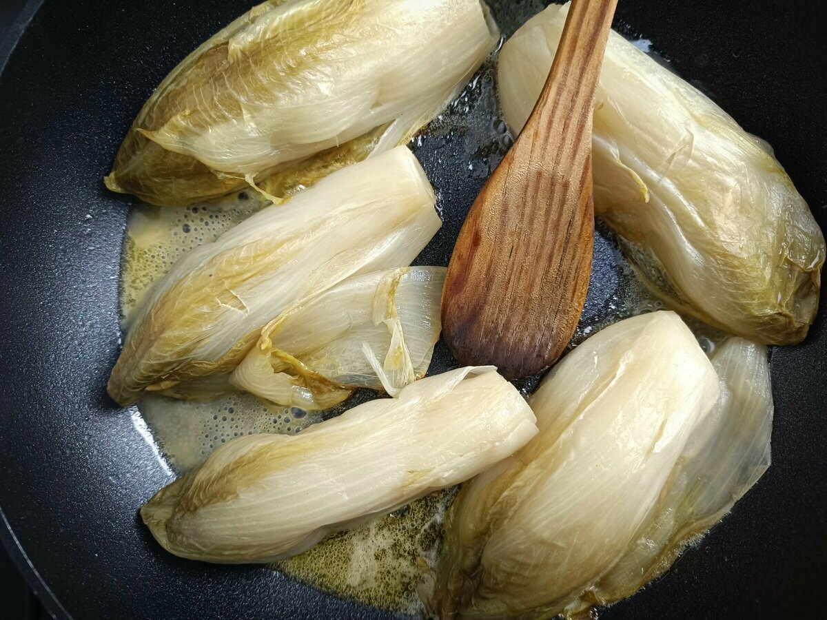 brasear las endivias