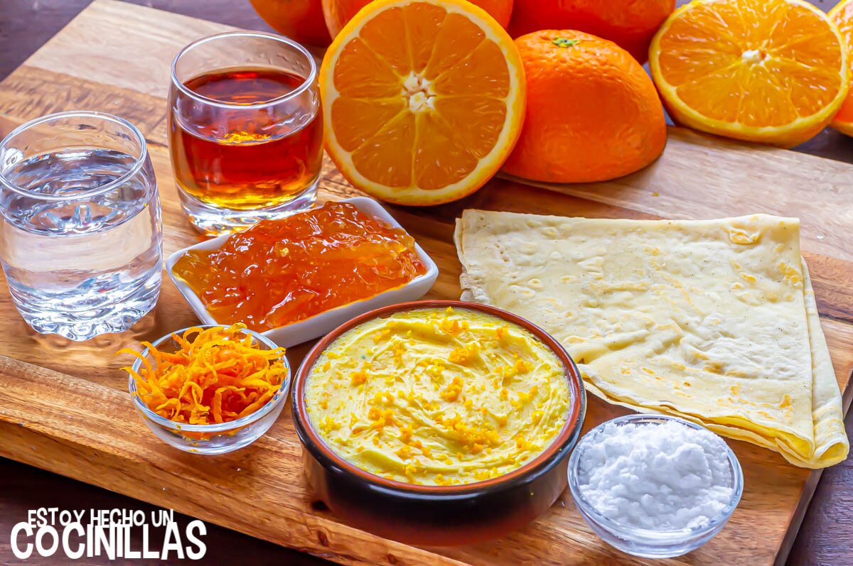 Mantequilla para crepes suzette