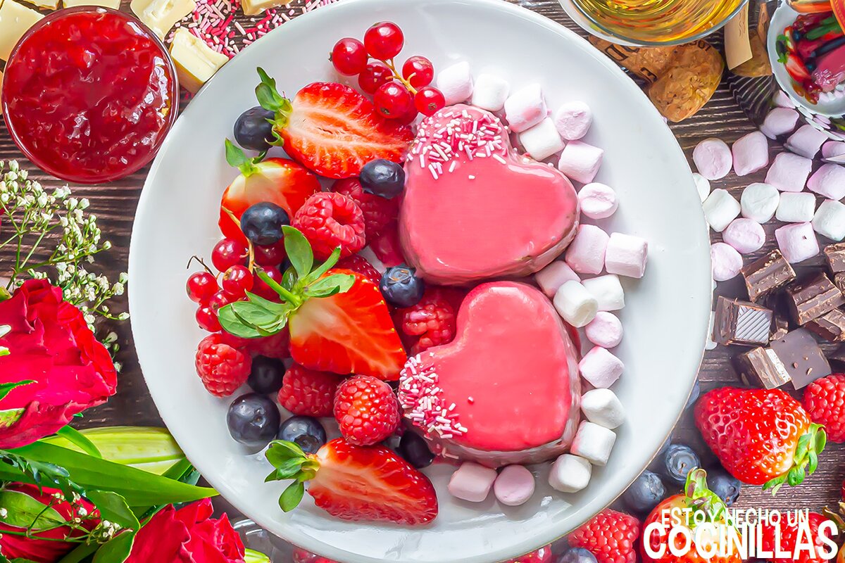 Postre de San Valentín