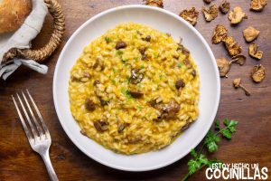 Risotto de perretxikos