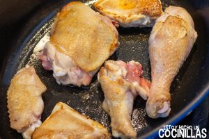 Dorar el pollo