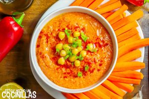 Hummus de pimientos