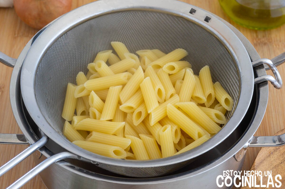 Cocer los macarrones
