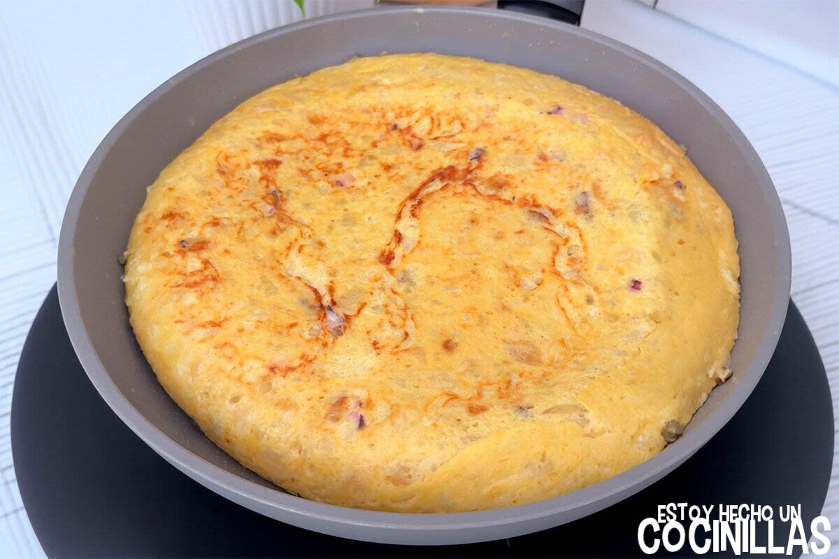 Cuajar la tortilla 1