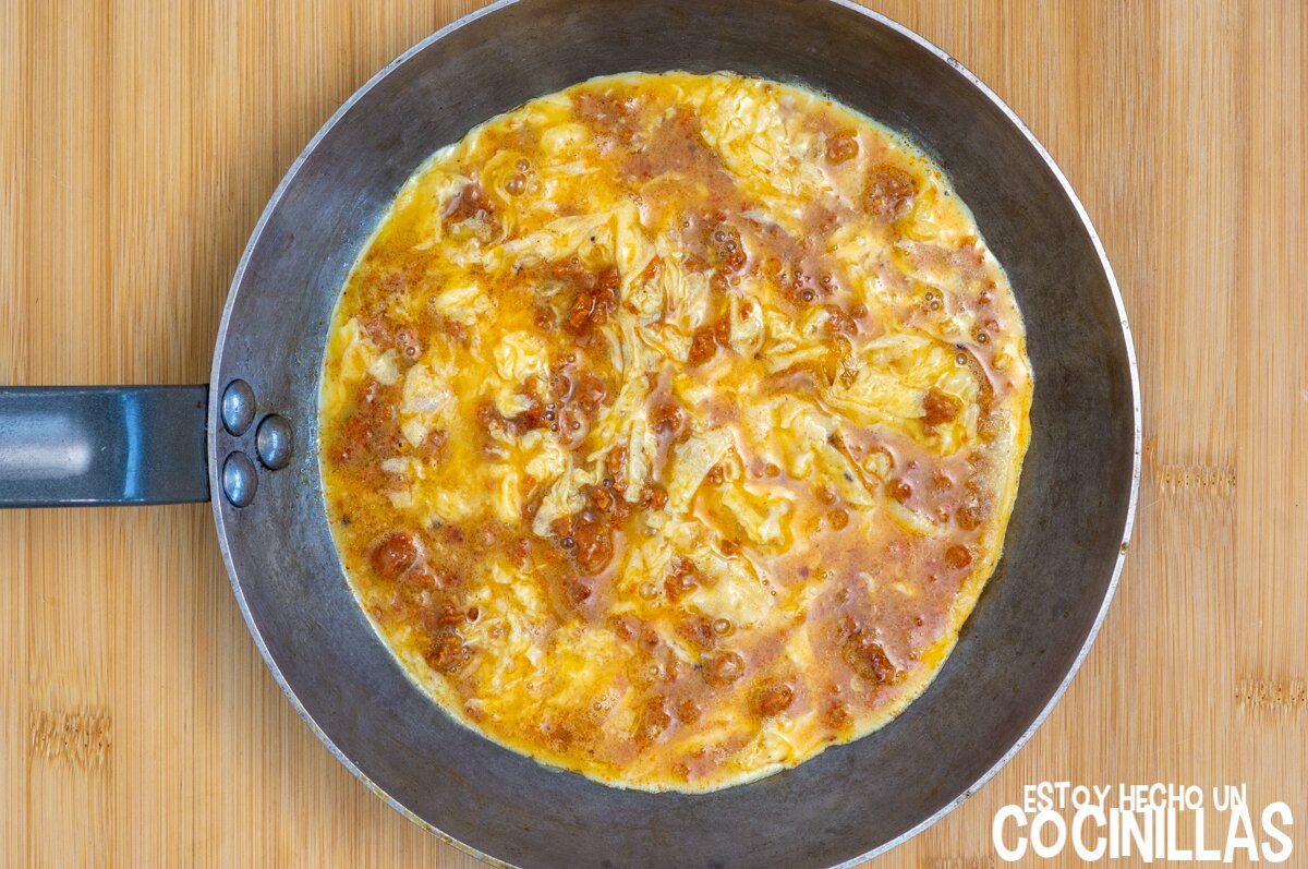 Cuajar la tortilla
