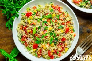 Ensalada de cuscús con atún