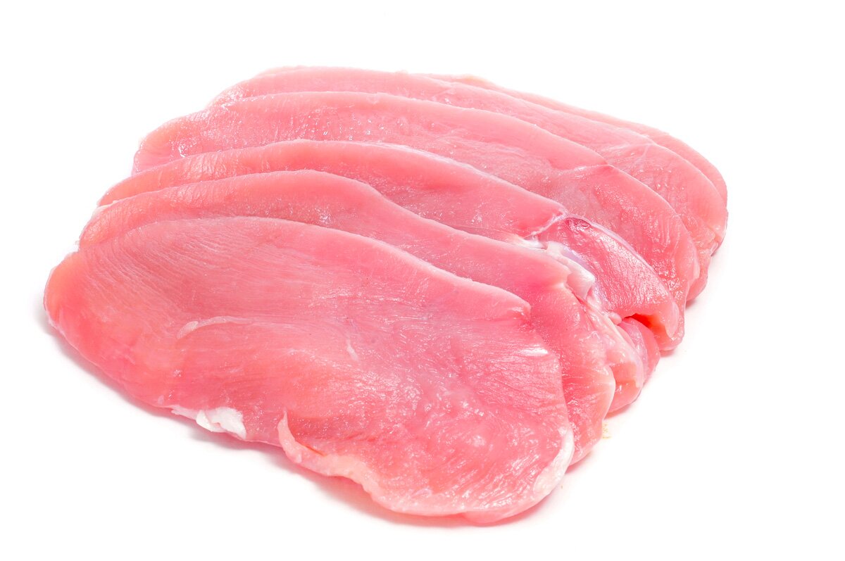 Filetes de pavo