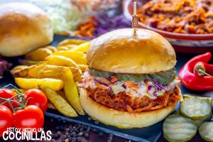 Hamburguesa pulled pork