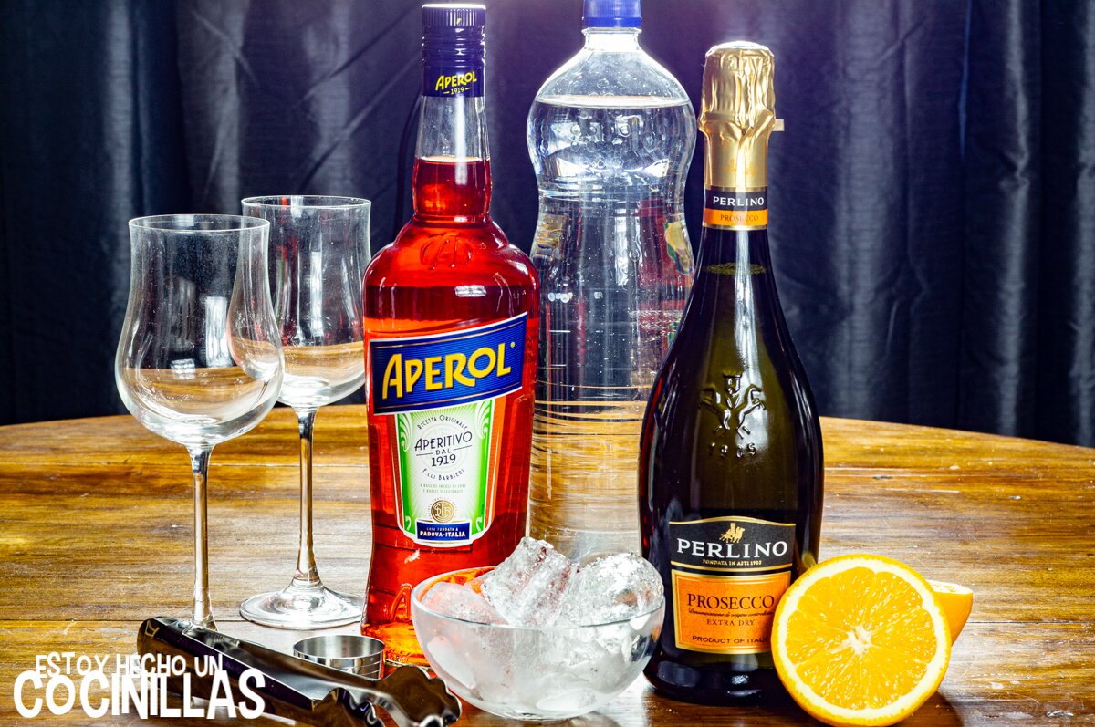 Ingredientes aperol spritz
