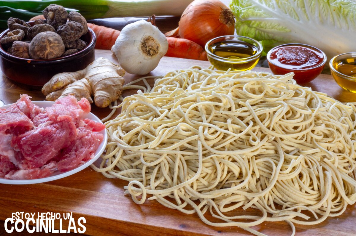 Ingredientes yakisoba