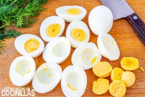 Pelar los huevos