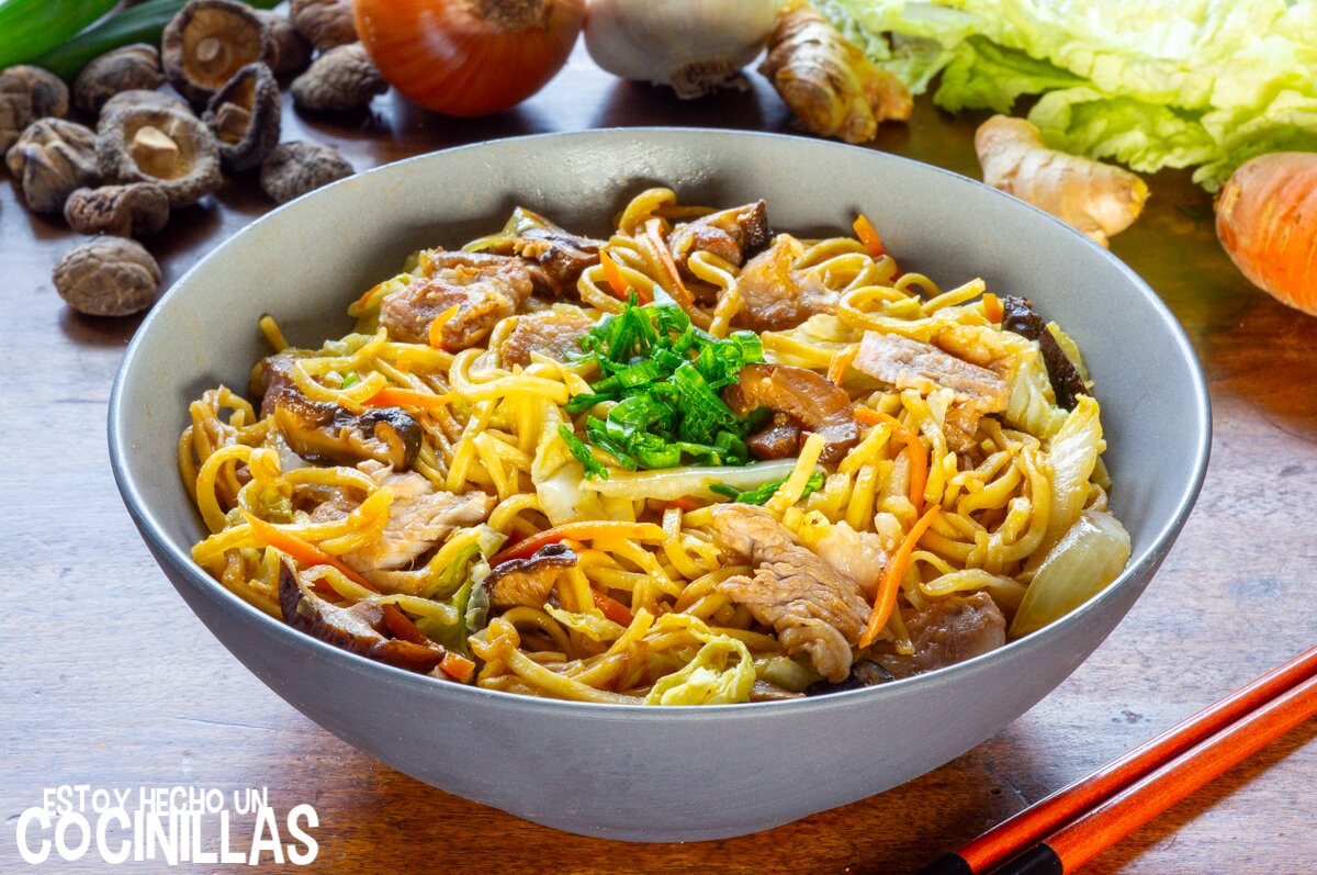 Receta yakisoba