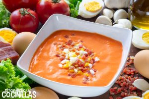 Salmorejo sin pan
