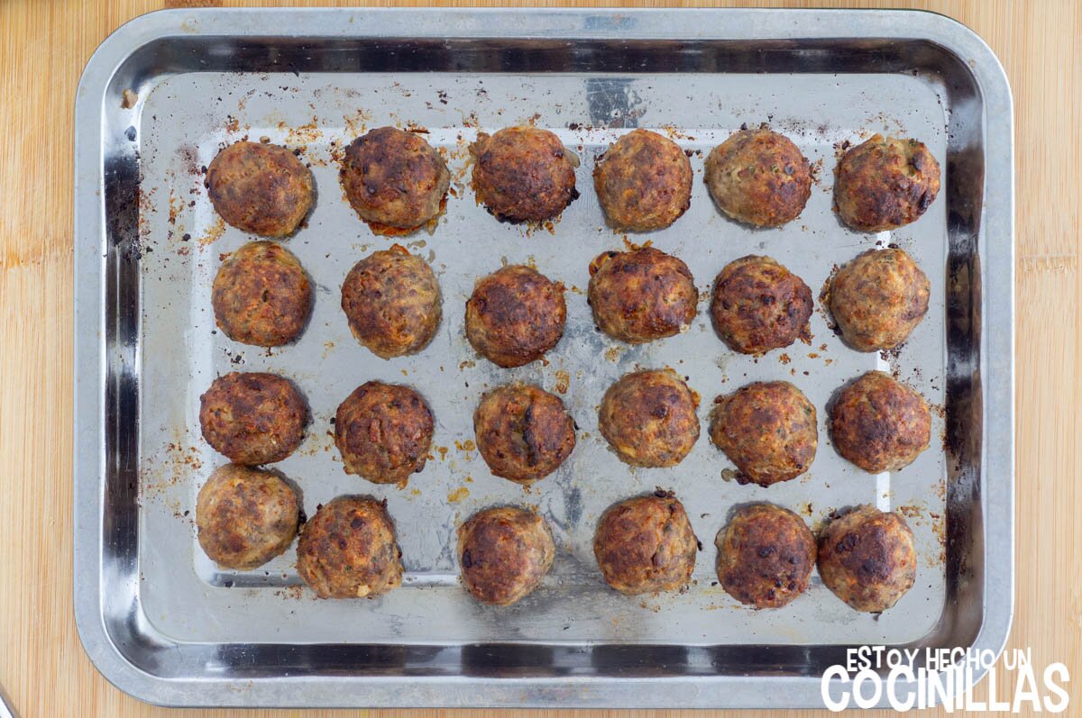 Albóndigas doradas