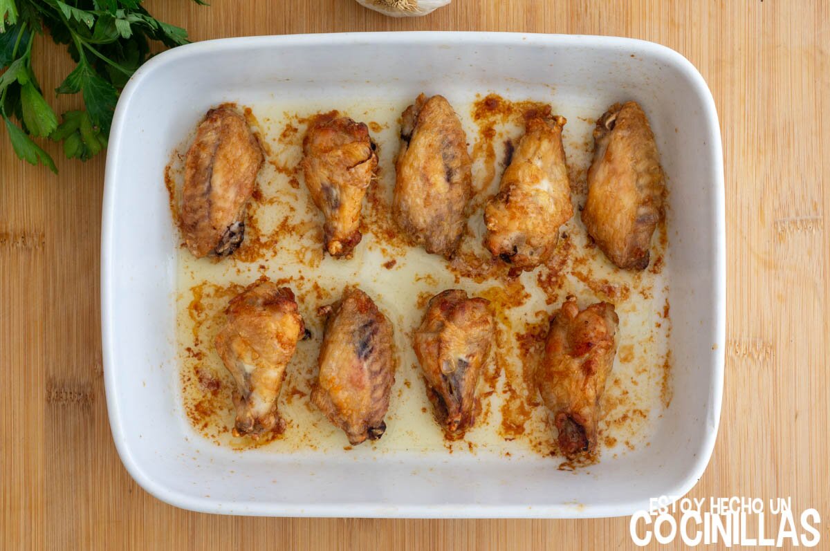 Alitas de pollo en airfryer