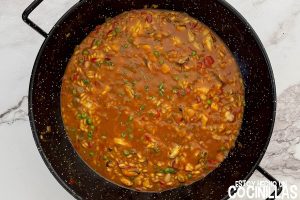 Arroz meloso de marisco