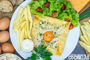 Crepes de pollo