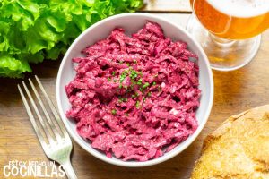 Ensalada de remolacha con mayonesa