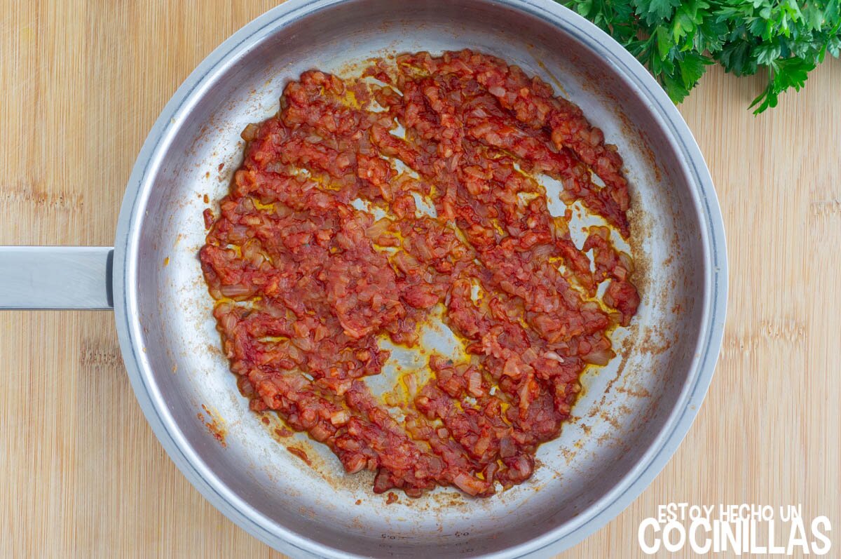Preparar el sofrito 1
