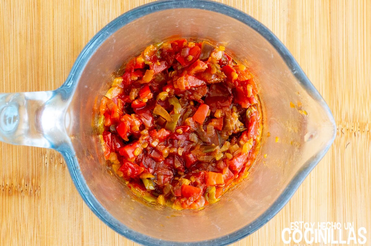 Preparar el sofrito