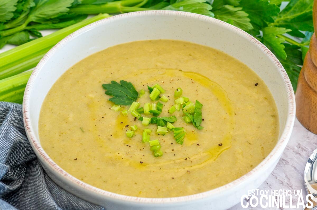 Crema de apio