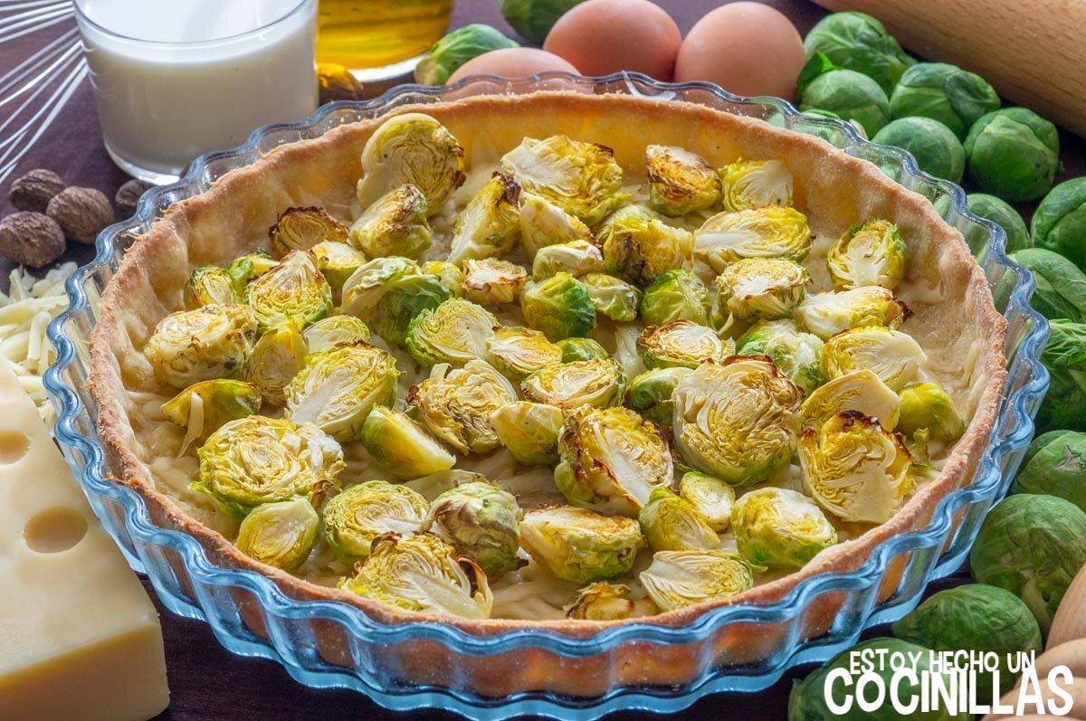 Hornear la base de la quiche