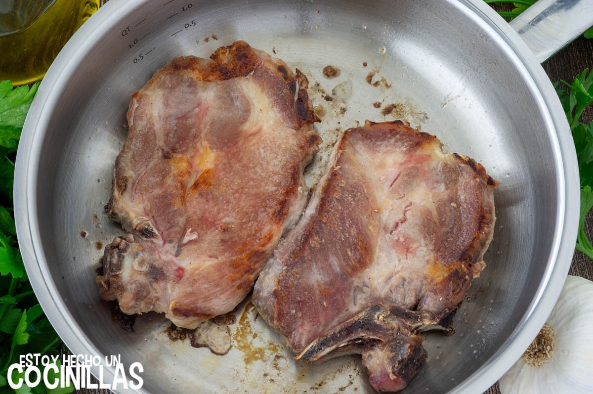 Sellar las chuletas